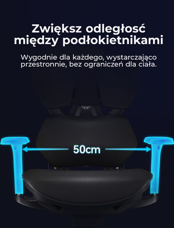Fotel ergonomiczny gamingowy Angel Furia PRO  