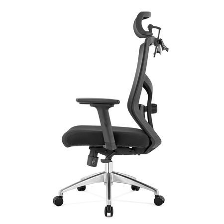 Fotel biurowy ergonomiczny Rosa czarne ANGEL