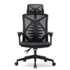 Fotel ergonomiczny ANGEL biurowy obrotowy Spino czarny