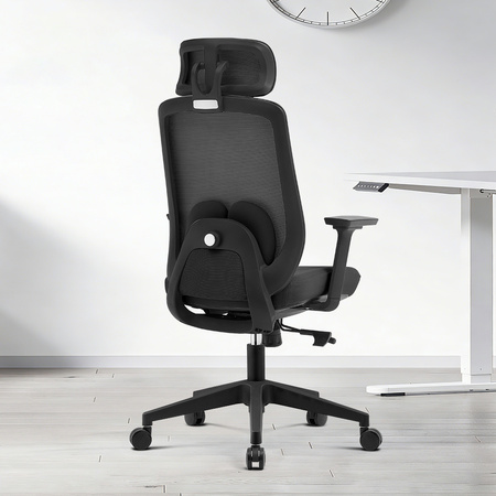 Fotel biurowy ergonomiczny ANGEL runO czarny