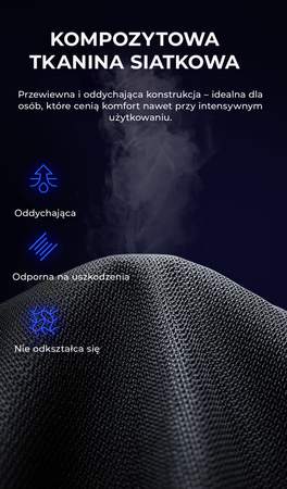 Fotel ergonomiczny gamingowy Angel Furia PRO z podnóżkiem