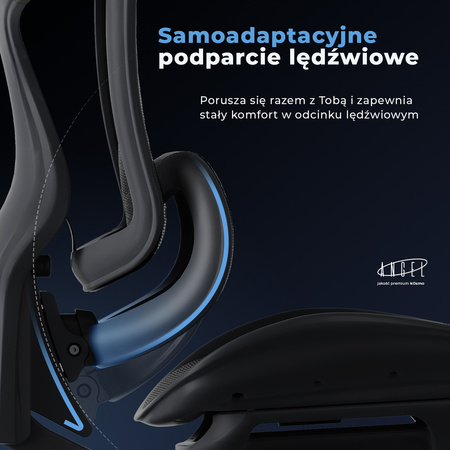 Fotel ergonomiczny ANGEL biurowy kosmO