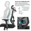 Fotel biurowy ergonomiczny Rosa niebieski ANGEL