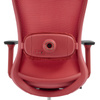 Fotel biurowy ergonomiczny ANGEL fizjO czerwony z funkcją masażu