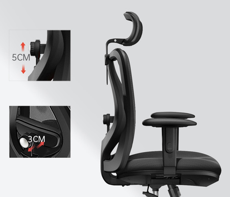 Fotel ergonomiczny ANGEL biurowy obrotowy eurOpa plus z podnóżkiem