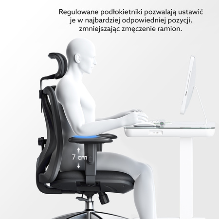Fotel ergonomiczny ANGEL biurowy obrotowy eurOpa