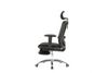 Fotel ergonomiczny ANGEL biurowy obrotowy eurOpa plus z podnóżkiem