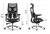 Fotel ergonomiczny ANGEL biurowy obrotowy Astro