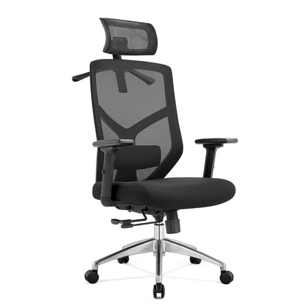 Fotel biurowy ergonomiczny Rosa czarne ANGEL