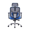 Fotel ergonomiczny ANGEL biurowy obrotowy jOkasta Niebieska