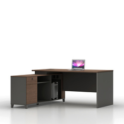 Biurko narożne Angel Loft Work Dark 160 cm